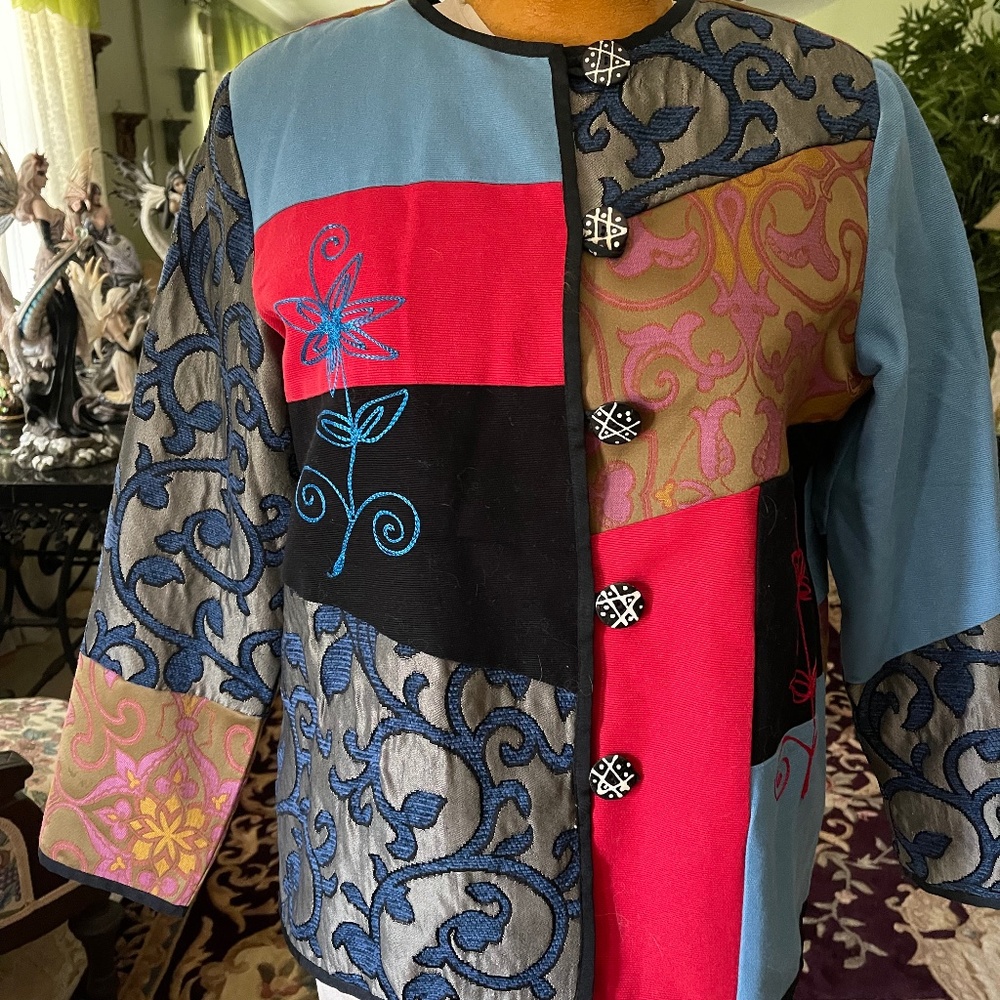 Alex Kim Patch Blazer Jacket